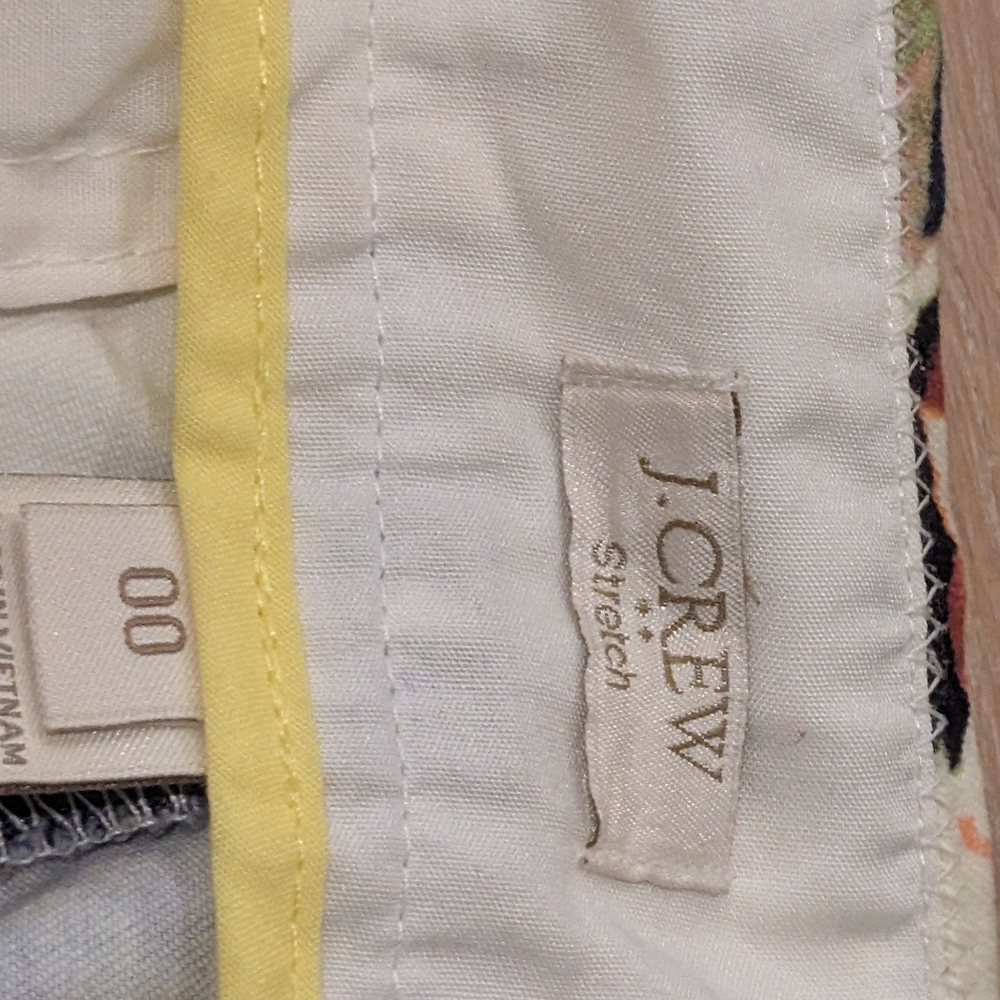 J. Crew Yellow and White Floral Shorts - Picture 4 of 6